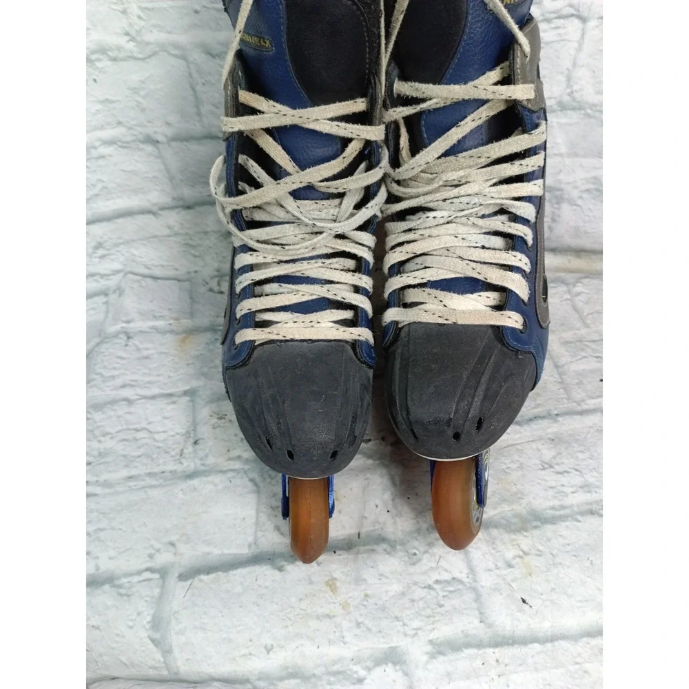 Nike Ignite LX Inline Skates Rollerblades Blue Gray US M 7 EE / L 7.5 EU 40.5